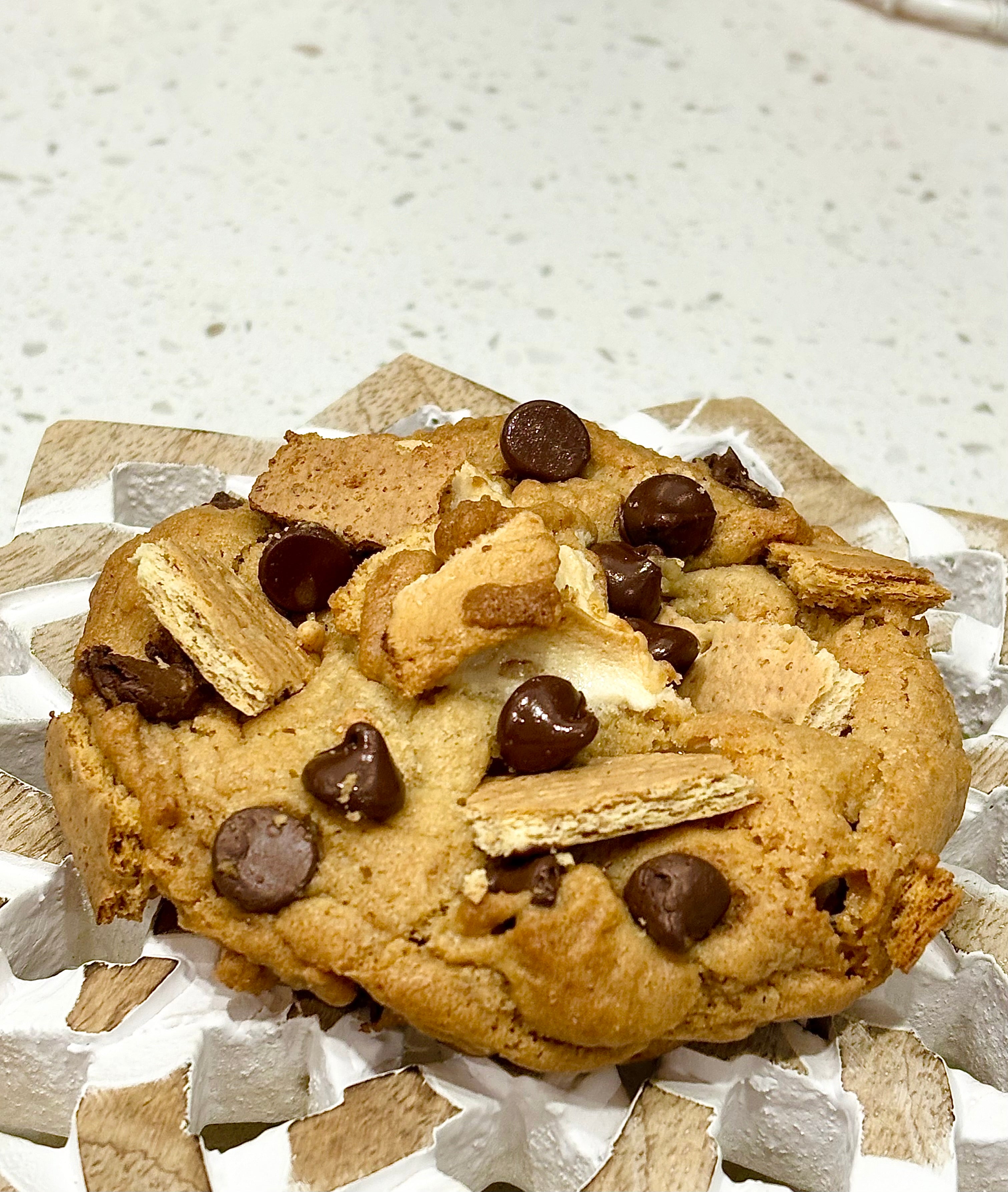 Chocolate Chip S’mores Cookies